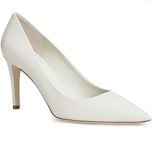 NWT Bruno Magli White Pumps, size 10, Eur size 40, $350 value